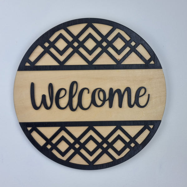 Welcome sign