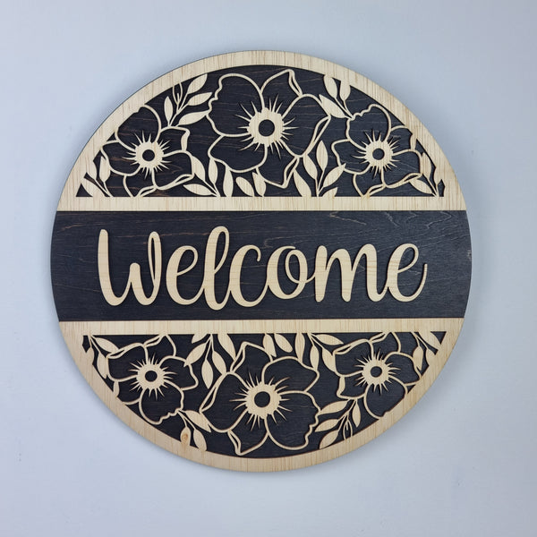 Welcome sign